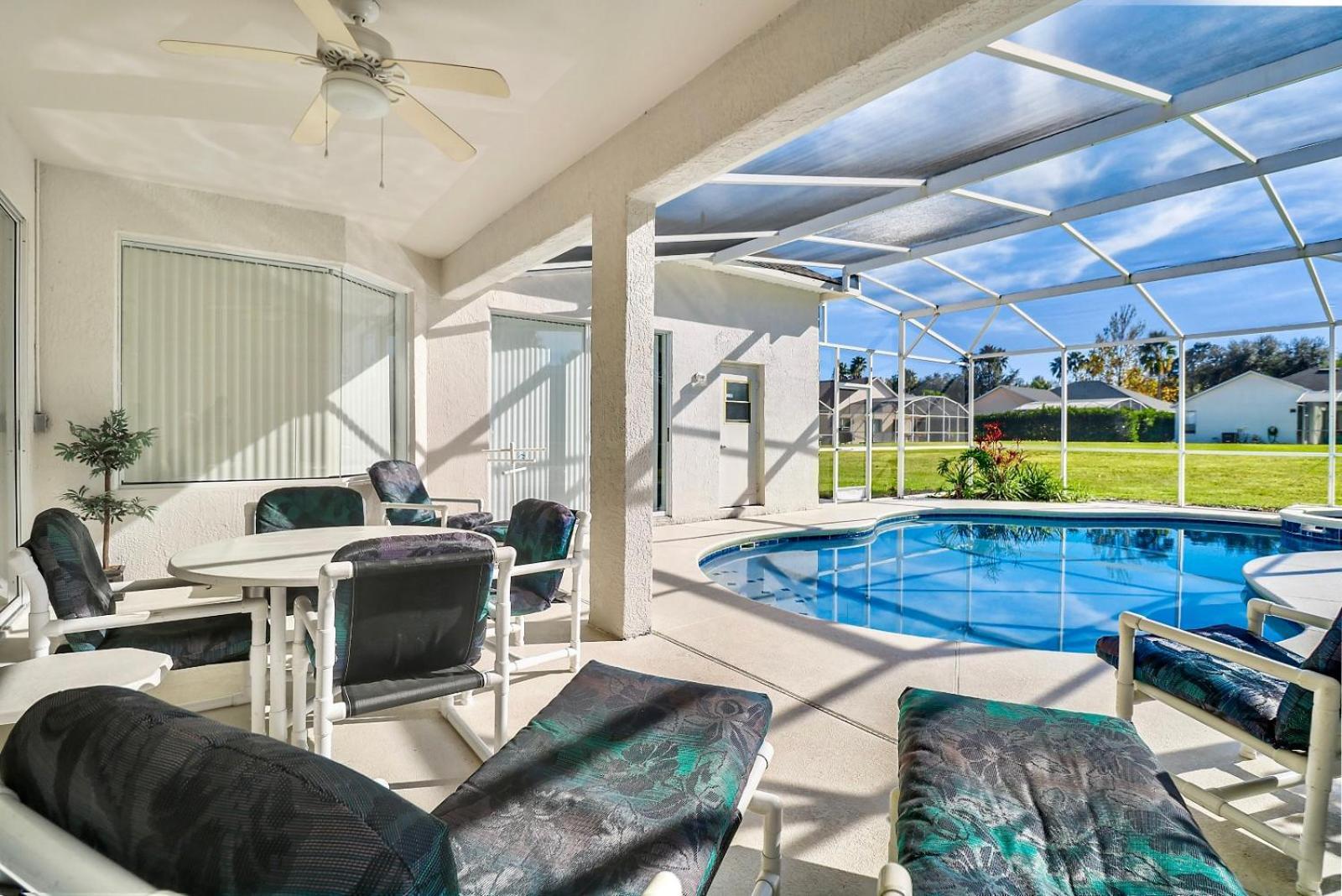 Grand Luxury Deluxe 4Br Pool Home Near Disney Four Corners Exterior foto